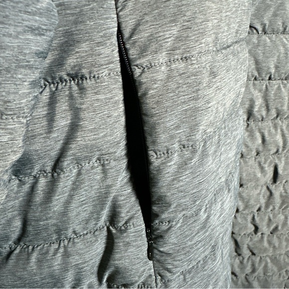 Torrid Long Hooded Longline Puffer Jacket Plus Size 3 3X Winter Gray Outdoor - Picture 8 of 16